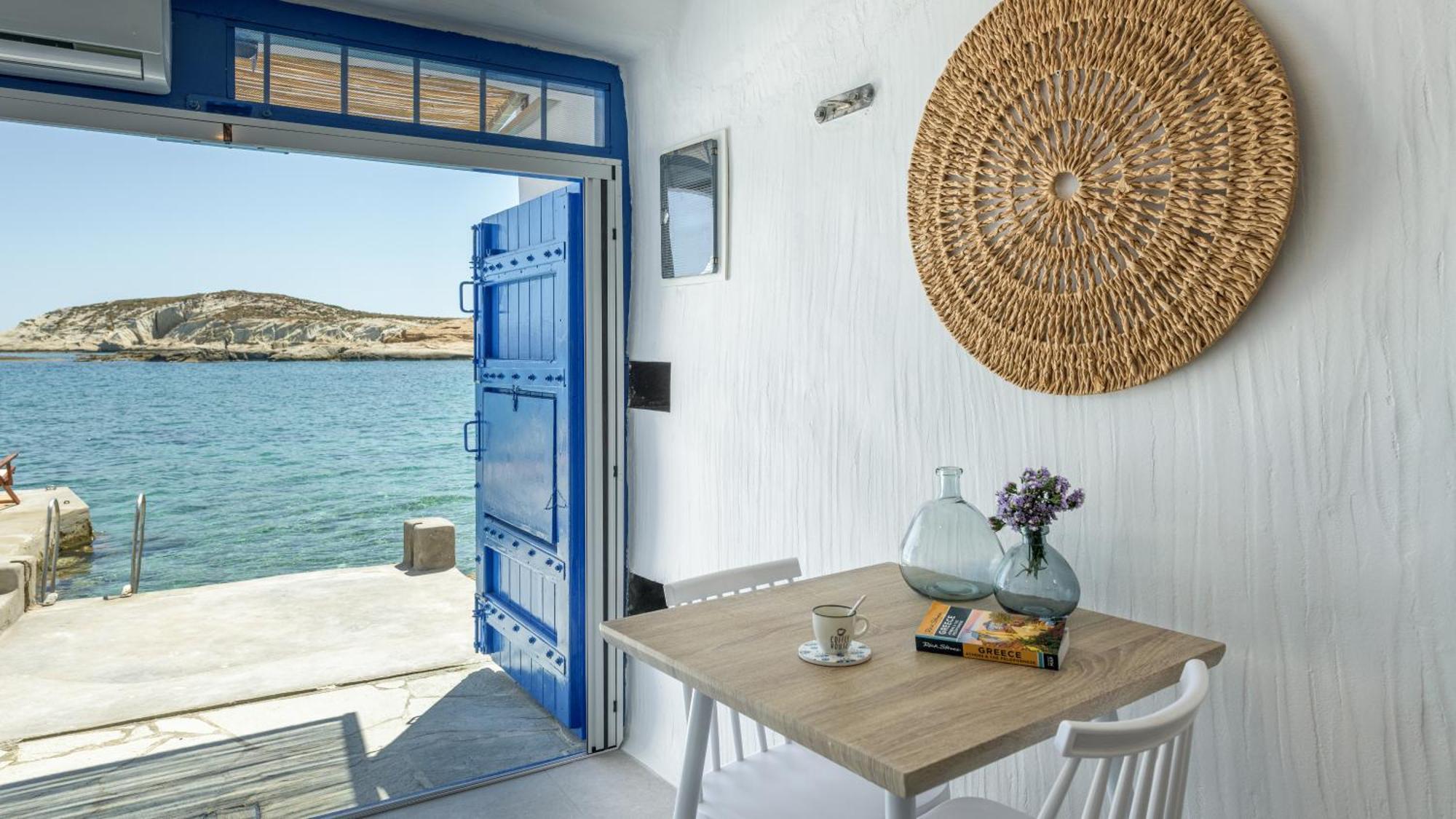 Esperanza Boathouses Mandrakia 外观 照片