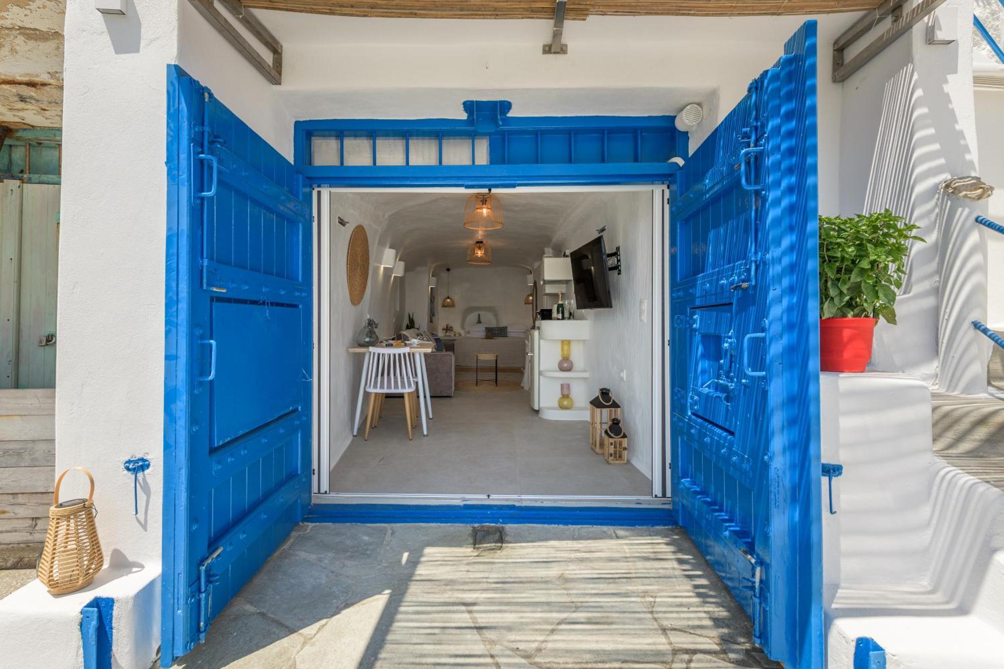 Esperanza Boathouses Mandrakia 外观 照片